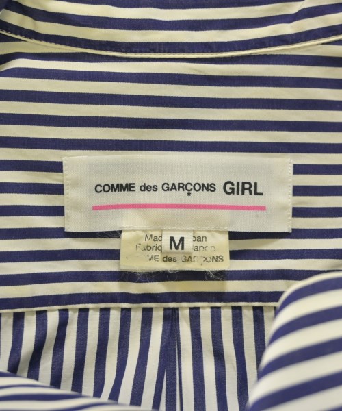 COMME des GARCONS GIRL（コムデギャルソンガール）カジュアルシャツ 紺 サイズ:M レディース/2200666328236