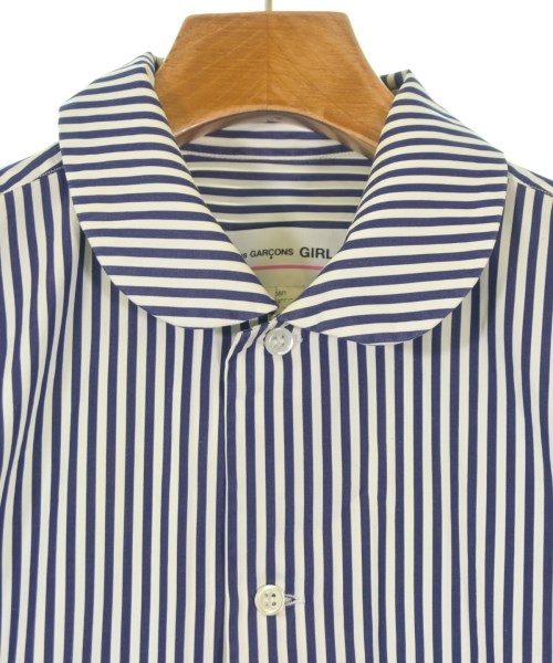 COMME des GARCONS GIRL（コムデギャルソンガール）カジュアルシャツ 紺 サイズ:M レディース/2200666328236