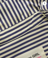 COMME des GARCONS GIRL（コムデギャルソンガール）カジュアルシャツ 紺 サイズ:M レディース/2200666328236