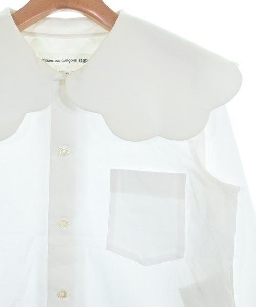 COMME des GARCONS GIRL（コムデギャルソンガール）ブラウス 白 サイズ:S レディース/2200667069046