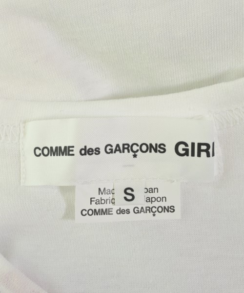 COMME des GARCONS GIRL（コムデギャルソンガール）Tシャツ・カットソー 白 サイズ:S レディース/2200667525184