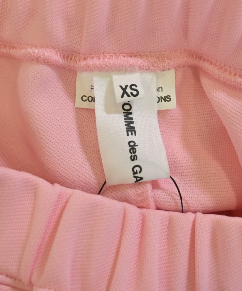 COMME des GARCONS GIRL（コムデギャルソンガール）スウェットパンツ ピンク サイズ:XS レディース/2200667852105