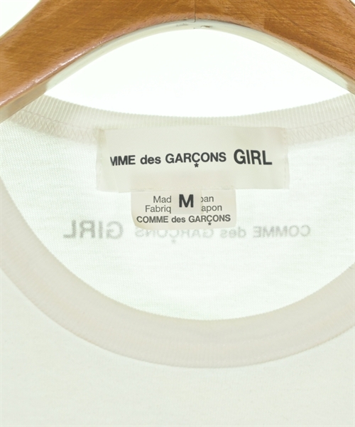 COMME des GARCONS GIRL（コムデギャルソンガール）Tシャツ・カットソー 白 サイズ:M レディース/2200668476027