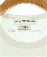 COMME des GARCONS GIRL（コムデギャルソンガール）Tシャツ・カットソー 白 サイズ:M レディース/2200668476027