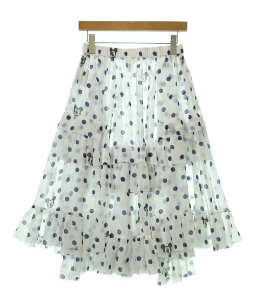 COMME des GARCONS GIRL（コムデギャルソンガール）ロング・マキシ丈スカート 白 サイズ:S レディース/2200668805063
