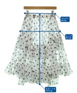 COMME des GARCONS GIRL（コムデギャルソンガール）ロング・マキシ丈スカート 白 サイズ:S レディース/2200668805063