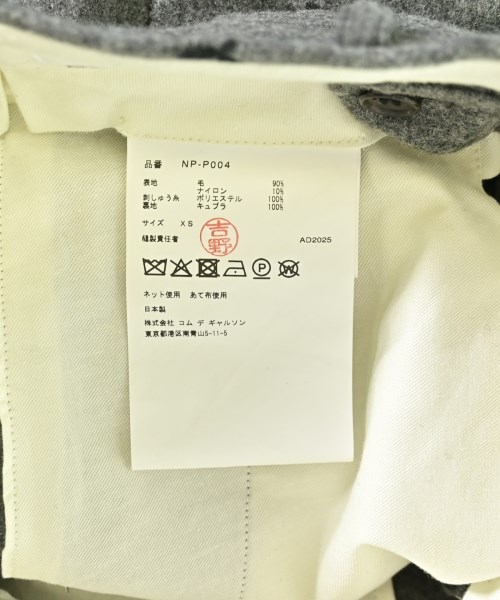 COMME des GARCONS GIRL（コムデギャルソンガール）ショートパンツ グレー サイズ:XS レディース/2200669148046