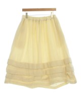 COMME des GARCONS GIRL（コムデギャルソンガール）ひざ丈スカート 白 サイズ:S レディース/2200669849073