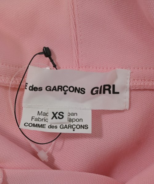 COMME des GARCONS GIRL（コムデギャルソンガール）パーカー ピンク サイズ:XS レディース/2200669050141