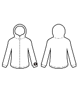 COMME des GARCONS GIRL（コムデギャルソンガール）パーカー 白 サイズ:M レディース/2200669050172