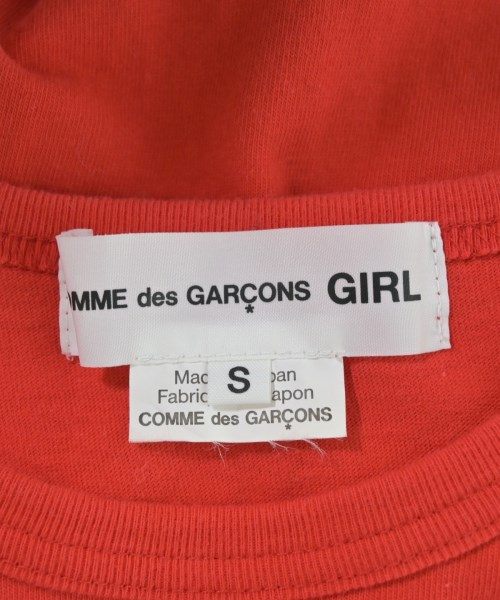 COMME des GARCONS GIRL（コムデギャルソンガール）Tシャツ・カットソー 赤 サイズ:S レディース/2200670247134