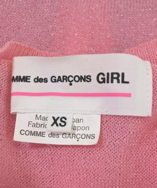 COMME des GARCONS GIRL（コムデギャルソンガール）カーディガン ピンク サイズ:XS レディース/2200671551087