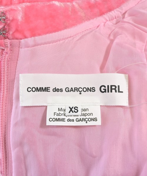COMME des GARCONS GIRL（コムデギャルソンガール）ワンピース ピンク サイズ:XS レディース/2200671498085