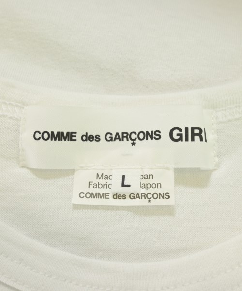 COMME des GARCONS GIRL（コムデギャルソンガール）Tシャツ・カットソー 白 サイズ:L レディース/2200731126033