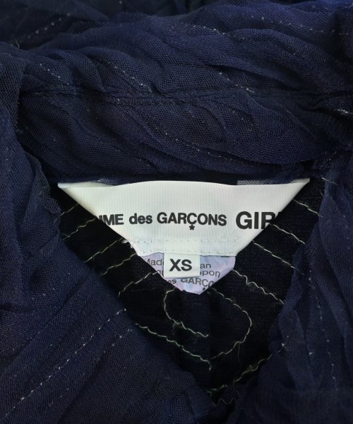 COMME des GARCONS GIRL（コムデギャルソンガール）カジュアルジャケット 紺 サイズ:XS レディース/2200734271068