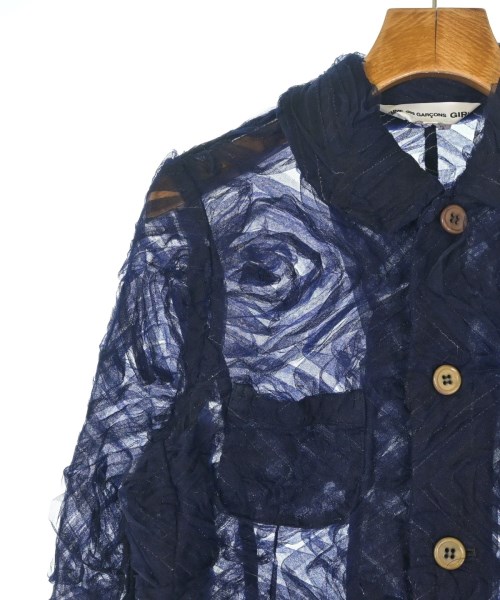COMME des GARCONS GIRL（コムデギャルソンガール）カジュアルジャケット 紺 サイズ:XS レディース/2200734271068