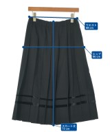 COMME des GARCONS GIRL（コムデギャルソンガール）ひざ丈スカート 黒 サイズ:S レディース/2200734899026