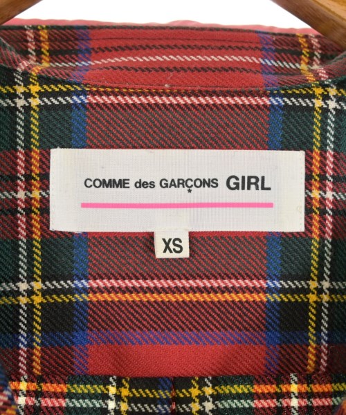 COMME des GARCONS GIRL（コムデギャルソンガール）カジュアルシャツ 赤 サイズ:XS レディース/2200714102054