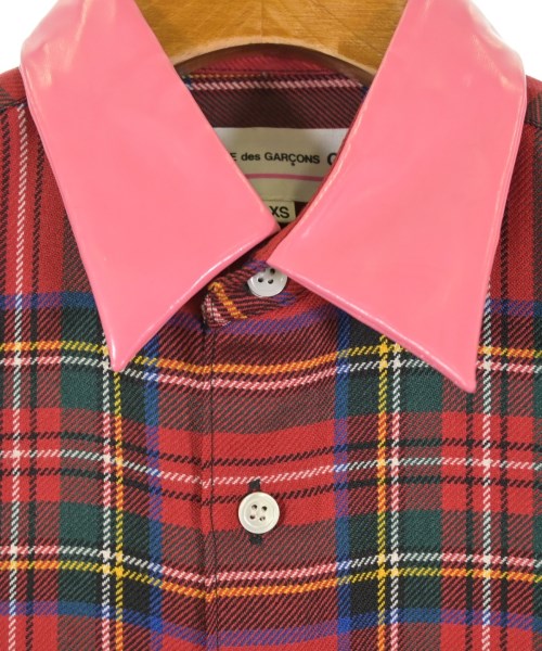 COMME des GARCONS GIRL（コムデギャルソンガール）カジュアルシャツ 赤 サイズ:XS レディース/2200714102054