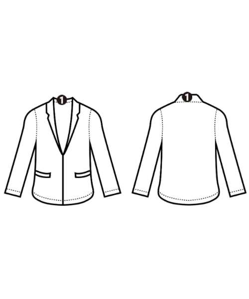 COMME des GARCONS GIRL（コムデギャルソンガール）カジュアルジャケット 赤 サイズ:M レディース/2200721423012