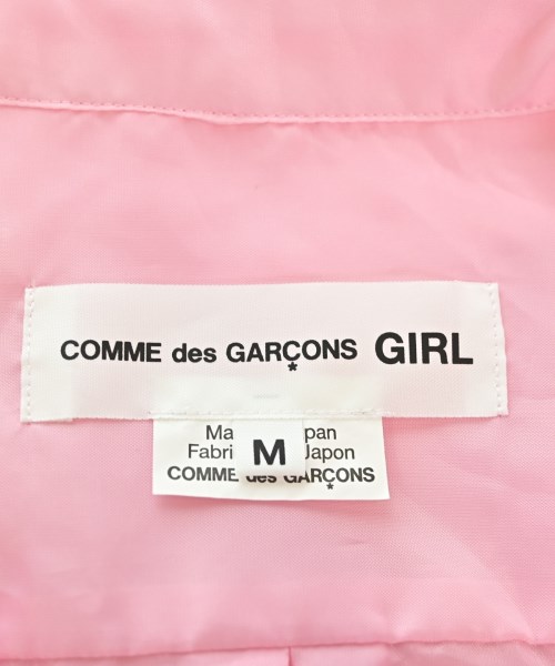 COMME des GARCONS GIRL（コムデギャルソンガール）カジュアルシャツ ピンク サイズ:M レディース/2200721423036