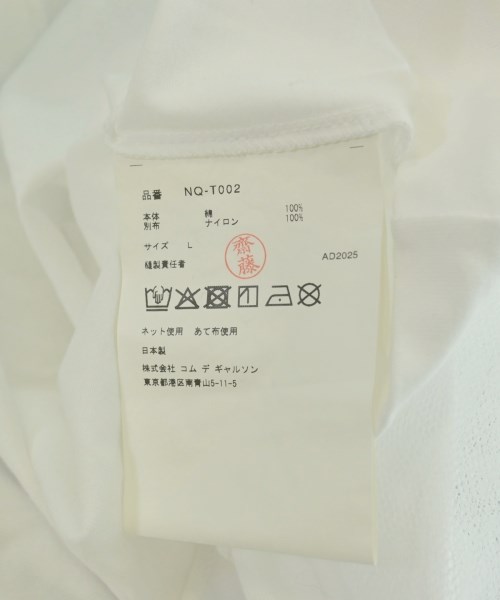 COMME des GARCONS GIRL（コムデギャルソンガール）Tシャツ・カットソー 白 サイズ:L レディース/2200721423050