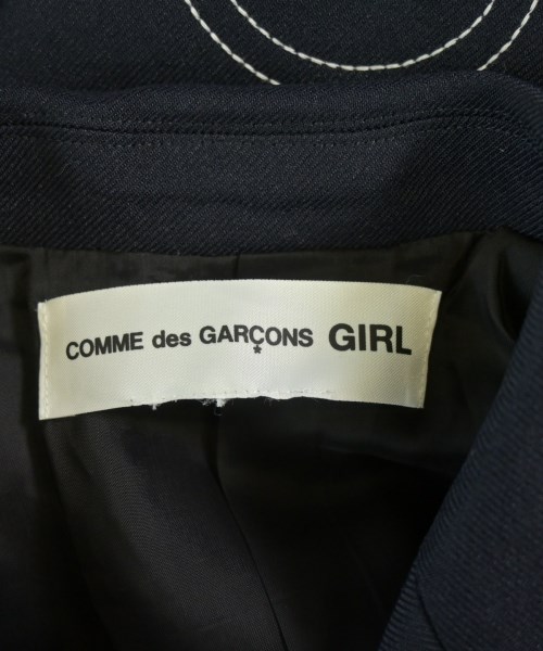 COMME des GARCONS GIRL（コムデギャルソンガール）カジュアルジャケット 紺 サイズ:F レディース/2200720521054
