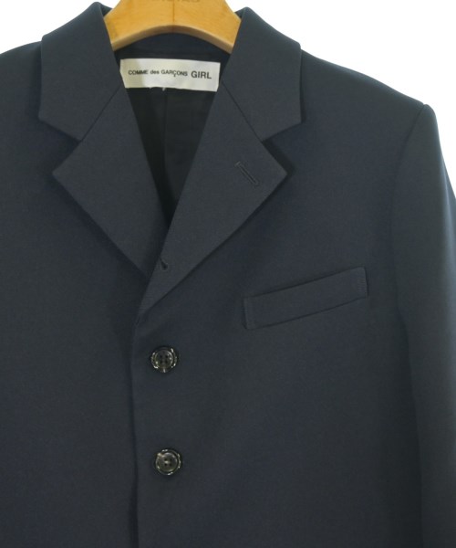 COMME des GARCONS GIRL（コムデギャルソンガール）カジュアルジャケット 紺 サイズ:F レディース/2200720521054