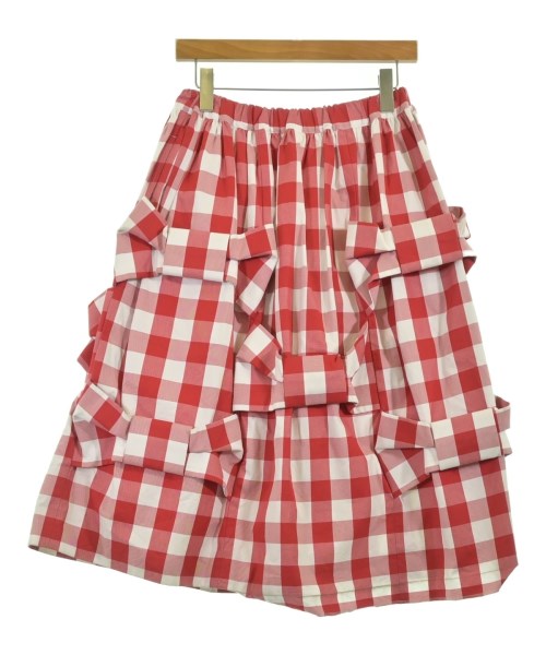 COMME des GARCONS GIRL（コムデギャルソンガール）ロング・マキシ丈スカート 赤 サイズ:S レディース/2200724129041