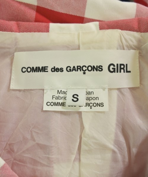 COMME des GARCONS GIRL（コムデギャルソンガール）ジャケット 赤 サイズ:S レディース/2200724129058