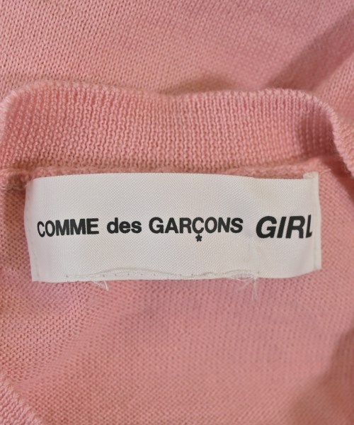 COMME des GARCONS GIRL（コムデギャルソンガール）カーディガン ピンク サイズ:-(M位) レディース/2200725211011