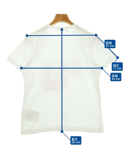 COMME des GARCONS GIRL（コムデギャルソンガール）Tシャツ・カットソー 白 サイズ:L レディース/2200720673111