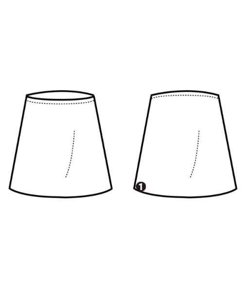 COMME des GARCONS GIRL（コムデギャルソンガール）ロング・マキシ丈スカート 白 サイズ:S レディース/2200728054028