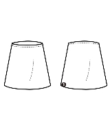 COMME des GARCONS GIRL（コムデギャルソンガール）ロング・マキシ丈スカート 白 サイズ:S レディース/2200728054028