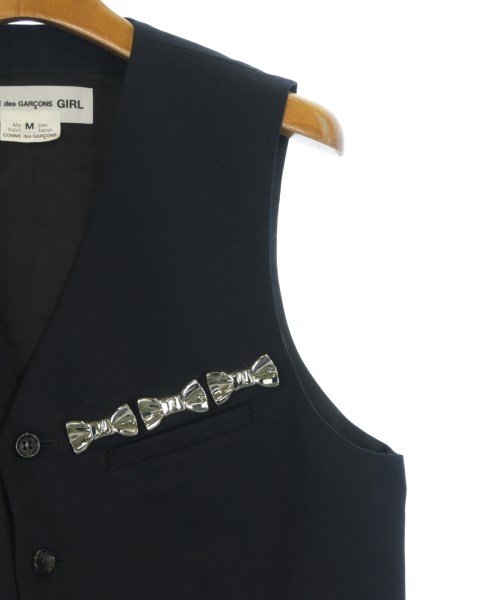 COMME des GARCONS GIRL（コムデギャルソンガール）ベスト 紺 サイズ:M レディース/2200728519022