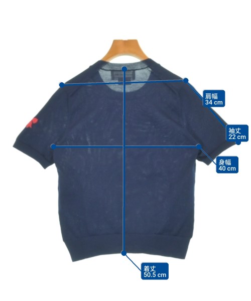 COMME des GARCONS GIRL（コムデギャルソンガール）ニット・セーター 紺 サイズ:XS レディース/2200724579020