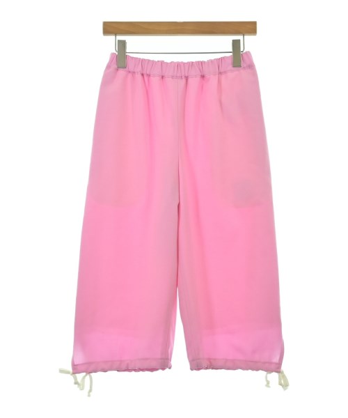 COMME des GARCONS GIRL(コムデギャルソンガール)クロップドパンツ ピンク サイズ:XS/2200677854038