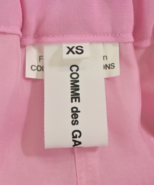 COMME des GARCONS GIRL（コムデギャルソンガール）クロップドパンツ ピンク サイズ:XS レディース/2200677854038