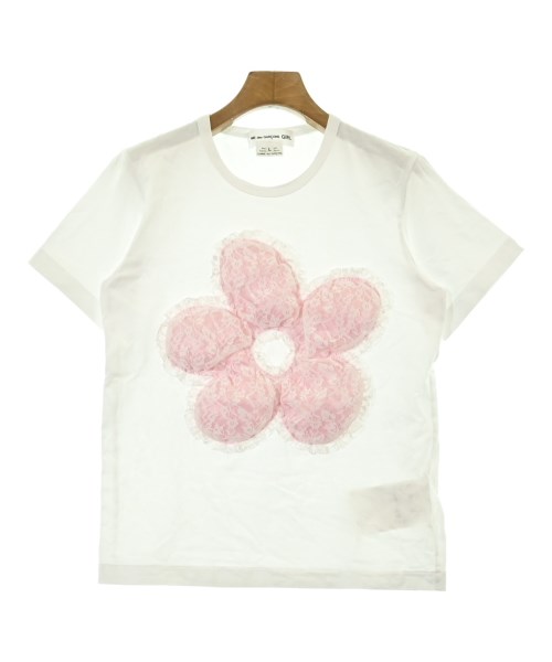 COMME des GARCONS GIRL(コムデギャルソンガール)Tシャツ・カットソー 白 サイズ:L/2200683182026