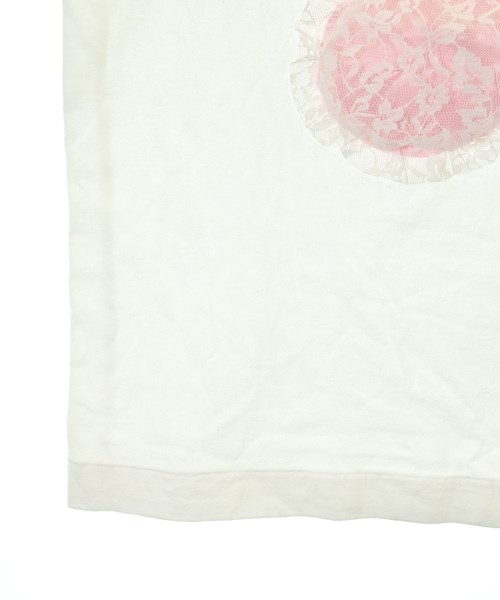 COMME des GARCONS GIRL（コムデギャルソンガール）Tシャツ・カットソー 白 サイズ:L レディース/2200683182026