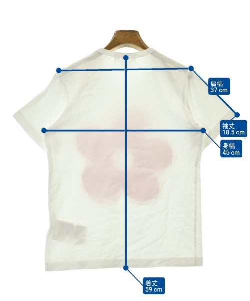 COMME des GARCONS GIRL（コムデギャルソンガール）Tシャツ・カットソー 白 サイズ:L レディース/2200683182026