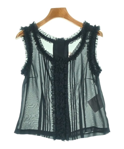 COMME des GARCONS GIRL(コムデギャルソンガール)ブラウス 紺 サイズ:S/2200683182040