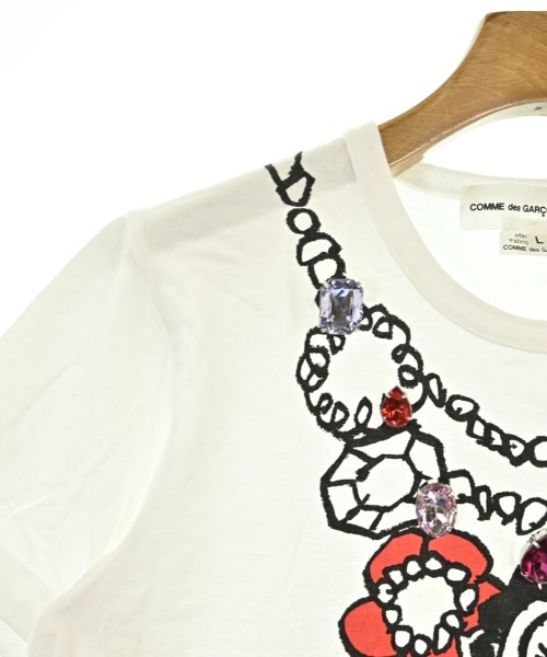 COMME des GARCONS GIRL（コムデギャルソンガール）Tシャツ・カットソー 白 サイズ:L レディース/2200683182064