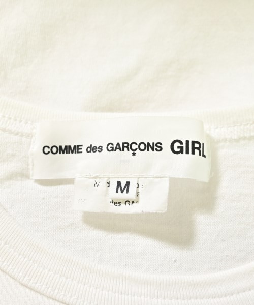COMME des GARCONS GIRL（コムデギャルソンガール）Tシャツ・カットソー 白 サイズ:M レディース/2200683182071
