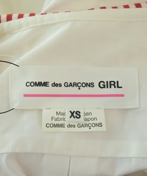COMME des GARCONS GIRL（コムデギャルソンガール）ブラウス 白 サイズ:XS レディース/2200675632034