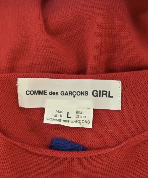 COMME des GARCONS GIRL（コムデギャルソンガール）ニット・セーター 赤 サイズ:L レディース/2200684702025