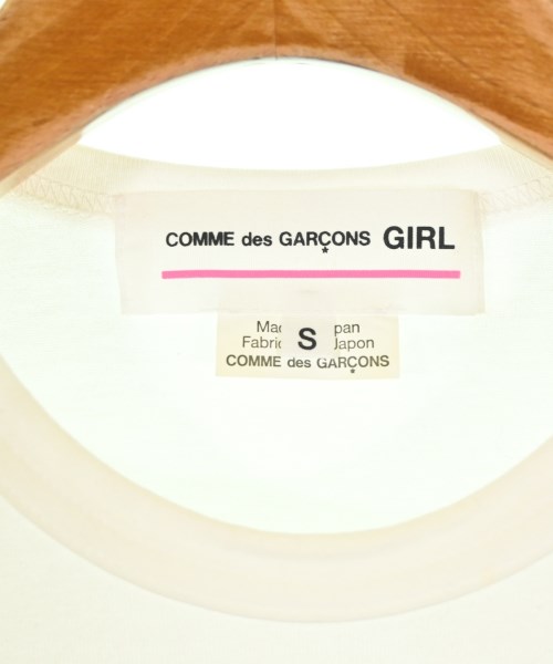 COMME des GARCONS GIRL（コムデギャルソンガール）Tシャツ・カットソー 白 サイズ:S レディース/2200685054062