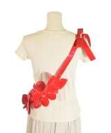 COMME des GARCONS GIRL（コムデギャルソンガール）ネックレス 赤 サイズ:- レディース/2200686130062