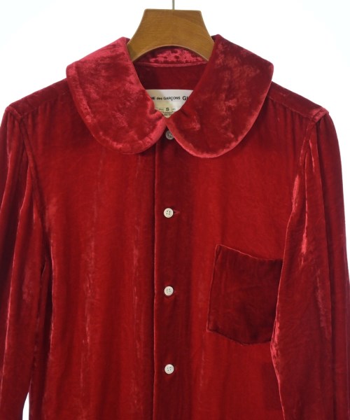 COMME des GARCONS GIRL（コムデギャルソンガール）カジュアルシャツ 赤 サイズ:S レディース/2200686784012