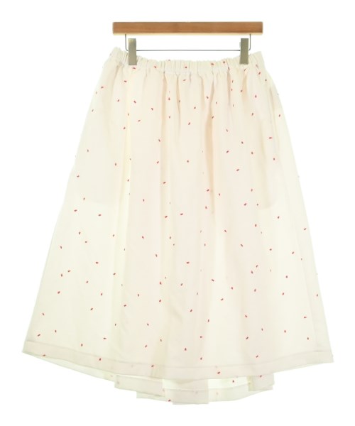 COMME des GARCONS GIRL(コムデギャルソンガール)ロング・マキシ丈スカート 白 サイズ:M/2200681973015